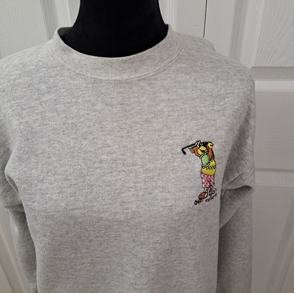 Vintage Yogi Bear Women's Pullover Golf Sweatshirt    Size L - Picture 1 of 8